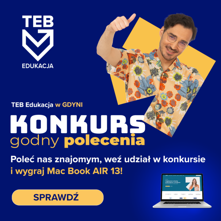 Poleć nas znajomym, weź udział w konkursie i wygraj Mac Book AIR 13