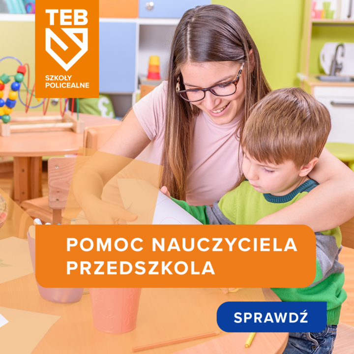 Pomoc nauczyciela przedszkola – ostatnie wolne miejsca – dołącz do grupy!