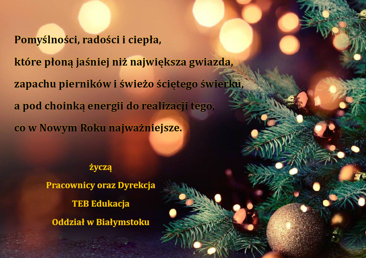 Życzenia świąteczne