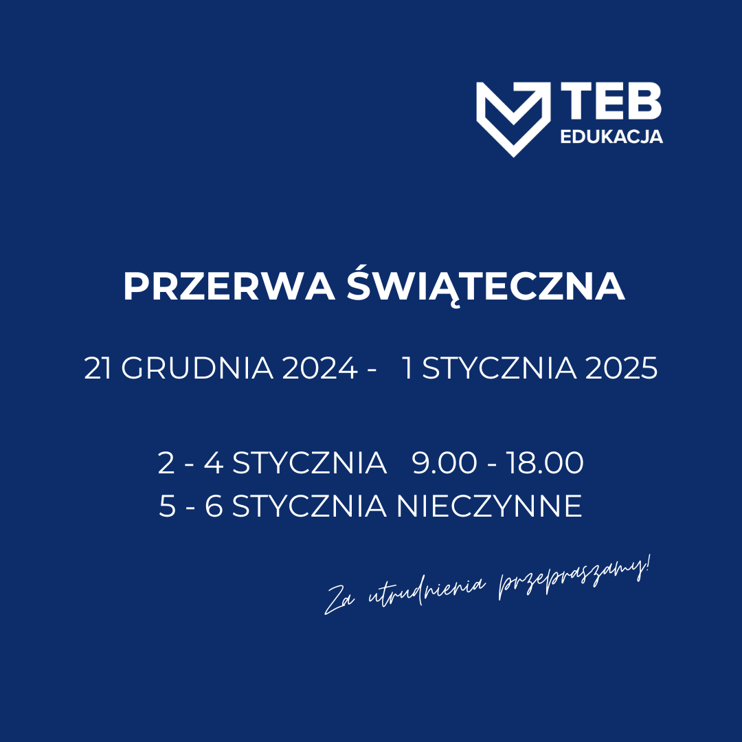 PRZERWA ŚWIĄTECZNA 2024/2025